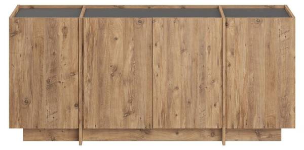 TV-Lowboard ARVEN Braun - Holzwerkstoff - 180 x 80 x 45 cm