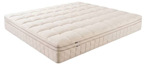 Matratze 7244 Beige - Baumwollstoff - Leinen - Polyester - 160 x 31 x 200 cm
