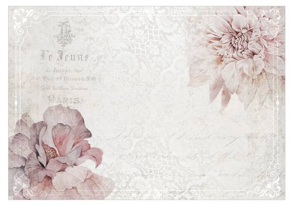Vliestapete Blumen Gof 100 x 70 cm