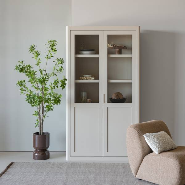 Buffetschrank Gunnar Blau - Kiefer - 120 x 217 x 48 cm