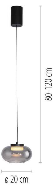 LED Pendellampe SIA 20 x 120 x 20 cm