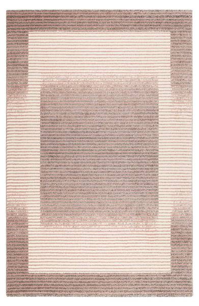 Kurzflorteppich Velvet Flow Pink - Polypropylen - 133 x 2 x 200 cm