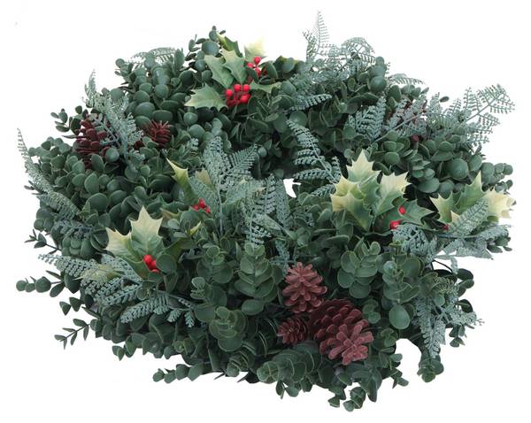 Künstlicher Kranz O98 64 x 9 x 64 cm