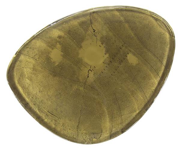 Couchtisch ECLIPSE Gold - Glas - 62 x 40 x 45 cm