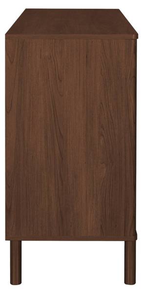 Sideboard Etta Braun - Rattan - 120 x 78 x 39 cm