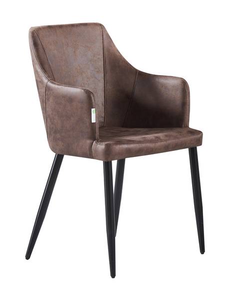 Zarah Esszimmerstuhl einzeln Dunkelbraun