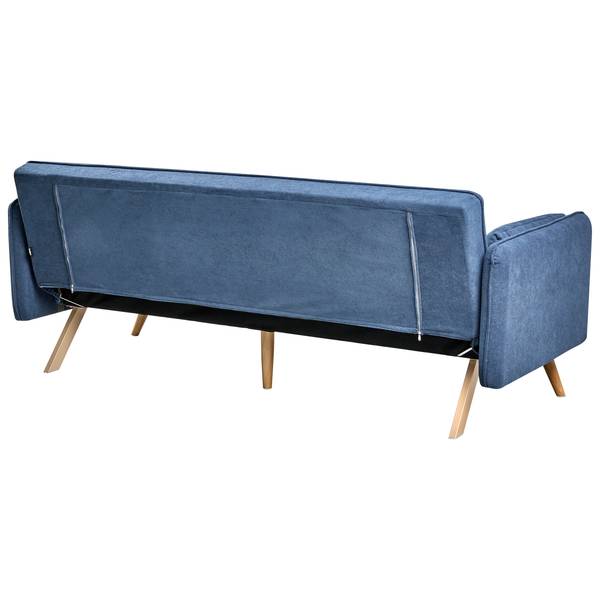 3-Sitzer Sofa ASAA Blau - Braun
