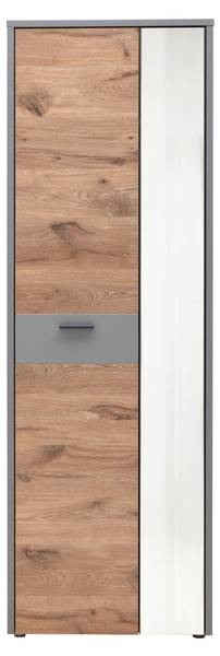 Garderobenschrank DYNAMIC Braun - Holzwerkstoff - 65 x 197 x 37 cm