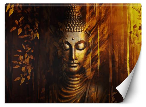 Papier peint, Bouddha doré 400 x 280 cm