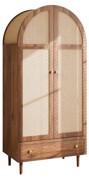 Kleiderschrank Aphrodite Ⅰ Walnuss