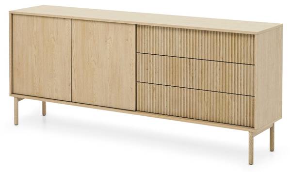 Sideboard TAVO Braun - Holzwerkstoff - 187 x 80 x 40 cm