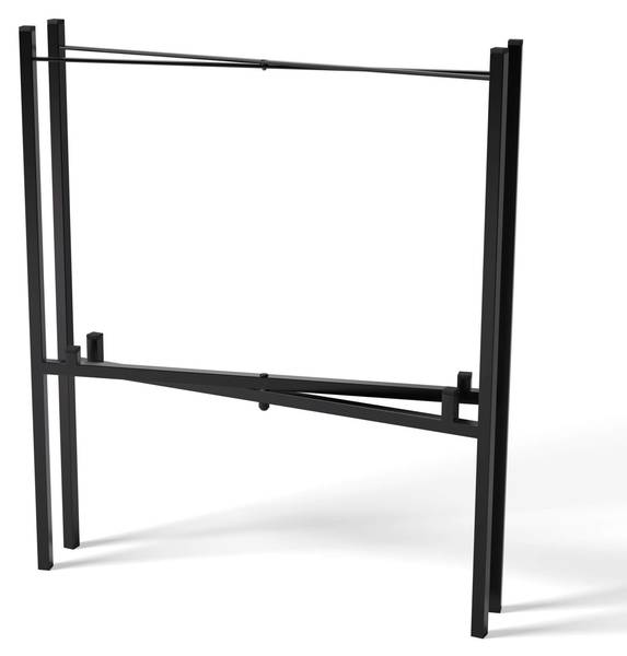 Beistelltisch Etagere Ally & Friends Birke - 46 x 53 x 46 cm