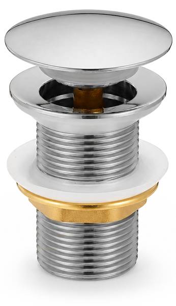 Ablaufventil mit pop up funktion 0124 Silber