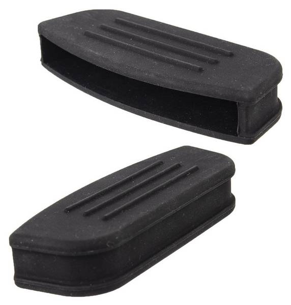 Topfgriffschutz 2er Set 152186 Schwarz - Silikon - 4 x 2 x 9 cm