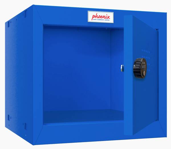 Schließfach CL0344BB Blau - Stahl - 40 x 52 x 40 cm