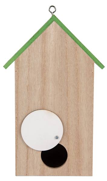 Vogelhaus Luna Garden Braun - Holzwerkstoff - 10 x 23 x 14 cm