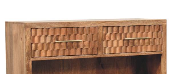 Schuhregal Arno Braun - Mango - 87 x 55 x 35 cm