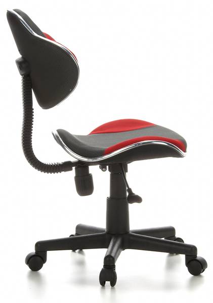 Kinderdrehstuhl KIDDY GTI-2 Grau - Rot