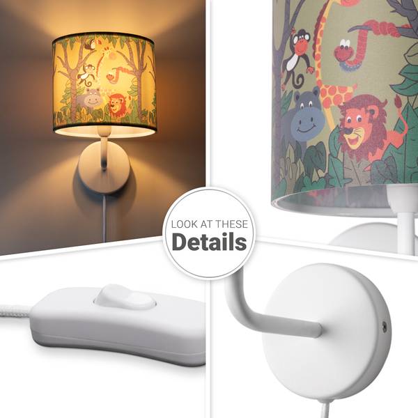 Strahler Luca Wl Dia 638 Weiß - Stahl - 18 x 27 x 21 cm