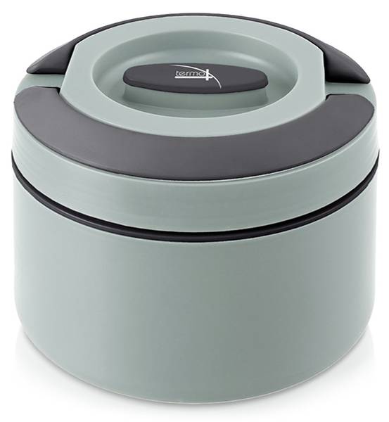 Thermobehälter 128526 Grün - Edelstahl - 13 x 11 x 13 cm