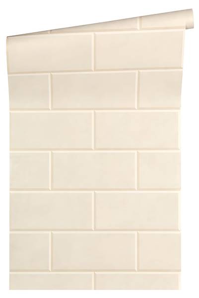 Vliestapete 343225-GU Beige - Fleece - 70 x 1005 x 1 cm