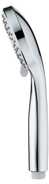 Handbrause und Schlauch BASIC Silber - Kunststoff - 10 x 10 x 150 cm