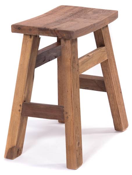 Hocker HOCKER Noah 50 Braun - Massivholz - 50 x 50 x 30 cm