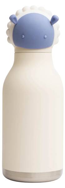 Kindertrinkflasche BESTIE SCHAF Weiß - Metall - 8 x 20 x 8 cm
