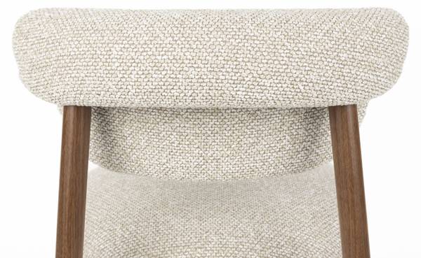 Barhocker LEE 2er-Set Beige - Textil - 44 x 90 x 53 cm