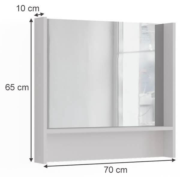 Wandspiegel Sherry 56570 Breedte: 70 cm