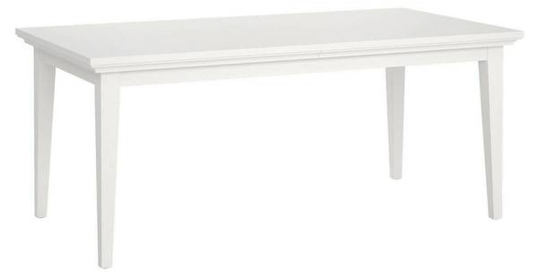 Esstisch Morgane Weiß - Holzwerkstoff - 180 x 76 x 95 cm