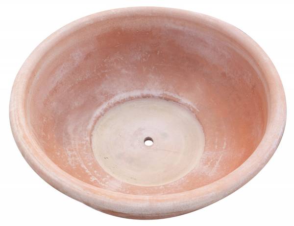 Bloempot XL BOTANISCH bruin - terracotta - 80 x 29 x 80 cm