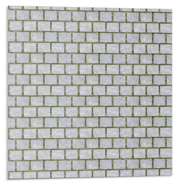 Fliesen Ziegelwand Design 4er Set 50 x 50 cm