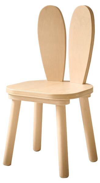 Kinderstuhl KONIJNEN Hellbeige - 30 x 60 x 30 cm