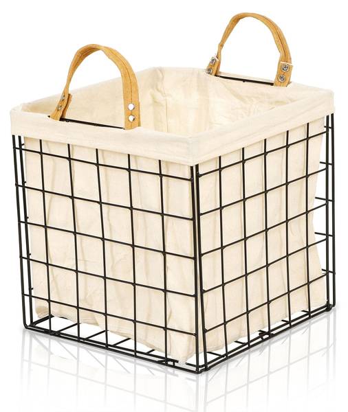 Faltbox Ulrich Weiß - Metall - 33 x 33 x 33 cm