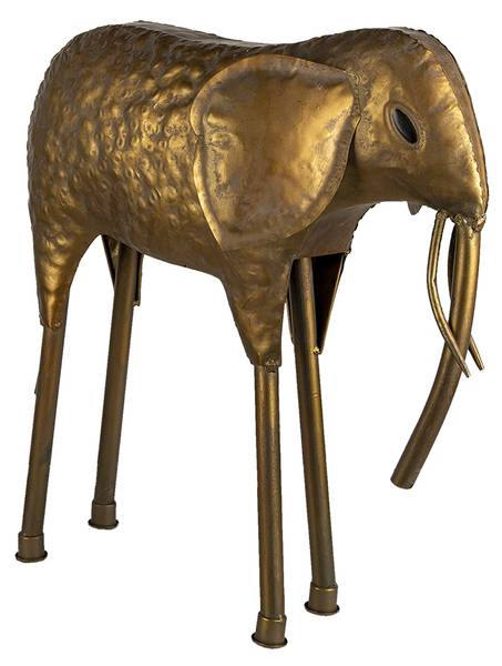 Figur Elefant Deko&Bryson Metall - 16 x 50 x 50 cm