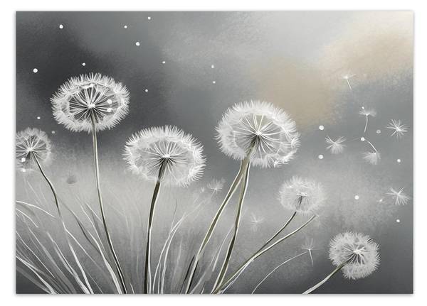 Fotobehang paardenbloemen planten natuur 400 x 280 cm