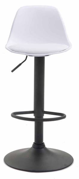 Barhocker LUNOR (2er-Set) Weiß