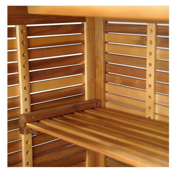 Gartenbar-Set 3015843-3 (5-teilig) Braun - Akazie - 50 x 105 x 110 cm