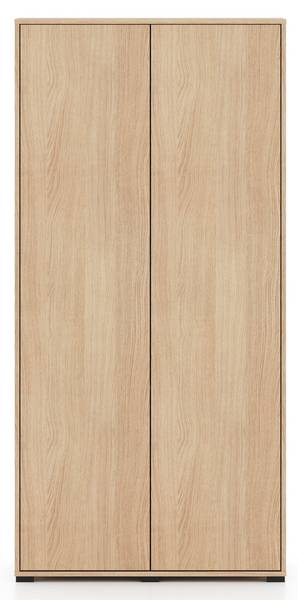 Kleiderschrank HEGGERS Braun - Melamin - 92 x 190 x 52 cm