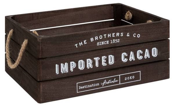 Kisten DENYS 3er-Set Braun