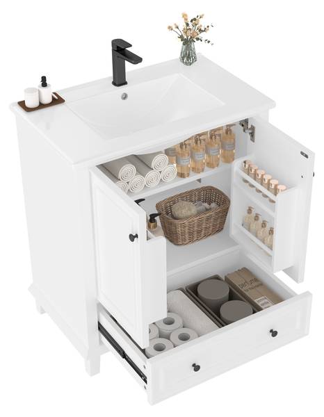 Meuble sous vasque Aphrodite Ⅱ Blanc