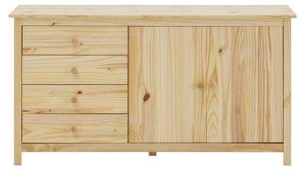 SideboardXI Braun - Kiefer - 150 x 80 x 40 cm