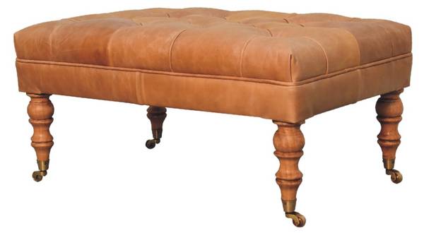 Hocker Castor Braun - Mango - 90 x 45 x 60 cm