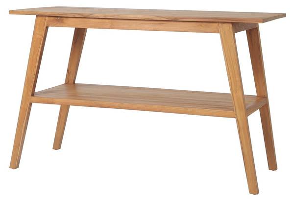 Waschbeckenunterschrank BOBOTSARI Tiefe: 120 cm - Holz teilmassiv