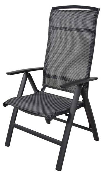 Bistro-Sessel LOTIS Grau - Metall - 65 x 17 x 61 cm