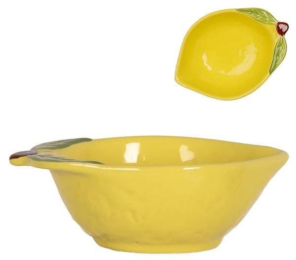 Schale Zitrone Aurora&Bowl 9 x 4 x 12 cm