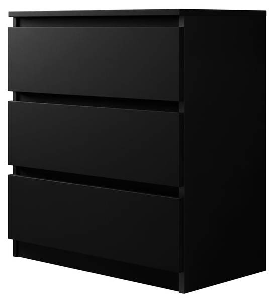 Kommode Malwa M3 Schwarz