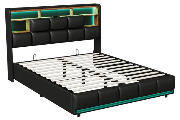 Doppelbett Hydraulikbett YZBD22-1 Liegefläche Breite: 160 cm