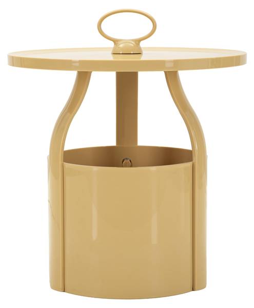 Besteilltisch Iris Beige - Kunststoff - 44 x 43 x 44 cm